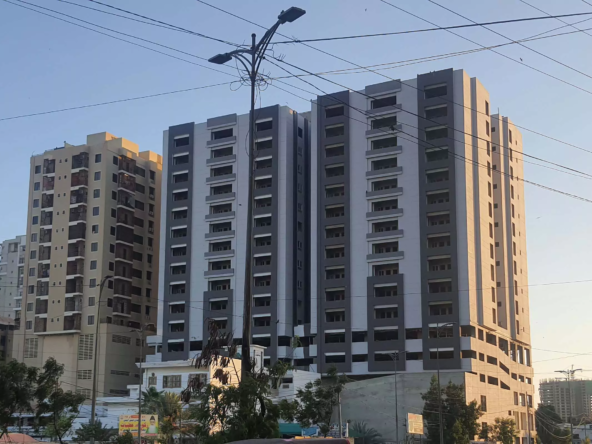 Luxurious 2 Bedroom Flat for Rent in Metro Central Plaza, Clifton Karachi