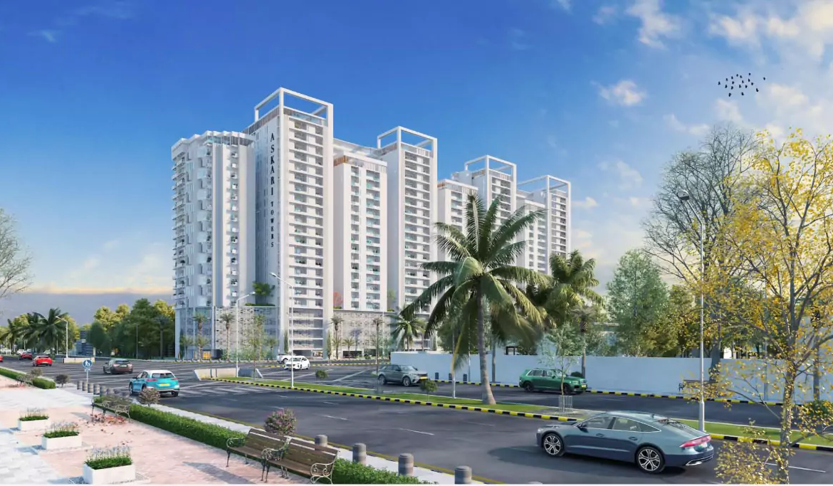 Askari Towers Karachi 3-4 Bedrooms Luxury Apartments For Sale in Cantt Near Jinnah Hosital