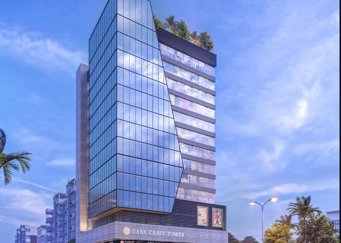 Dany Craft Tower Karachi Prime Offices & Shops for Sale In MA Jinnah Road Saddar Karachi