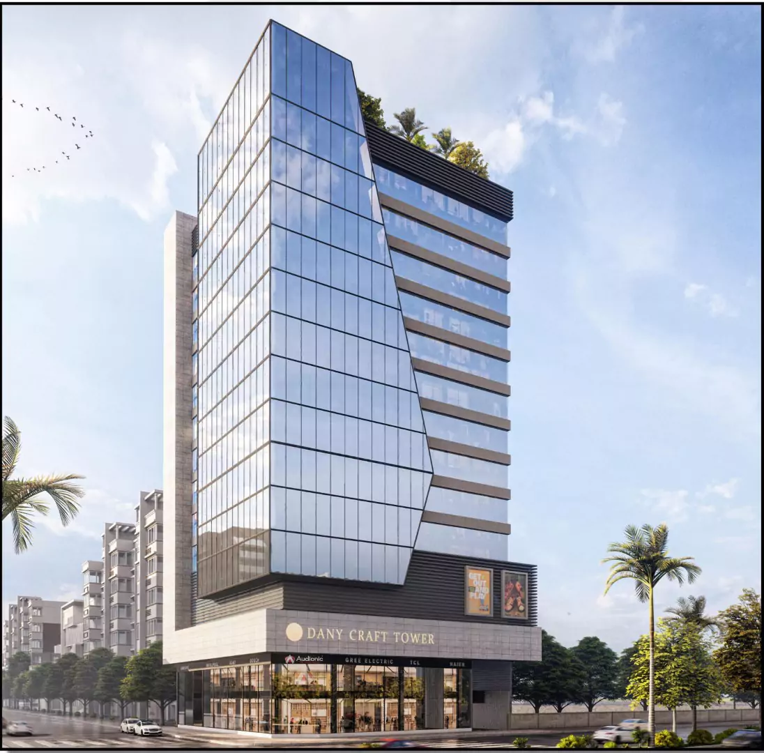 Dany Craft Tower Karachi Prime Offices & Shops for Sale In MA Jinnah Road Saddar Karachi