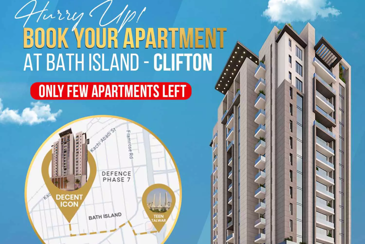 Decent Icon Luxury 3-Bedrooms Flats For Sale in Bath Island Karachi (3)