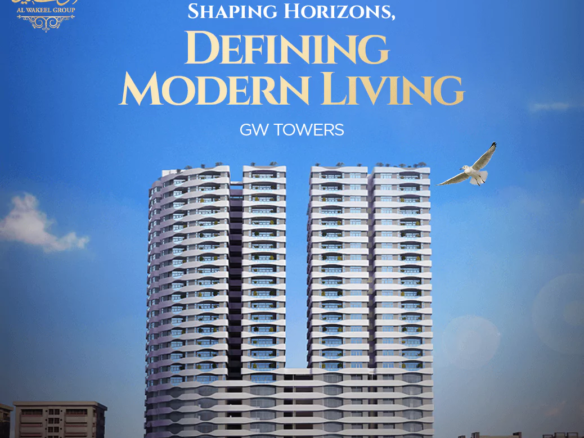 Gw Tower Block 2 Clifton: Modern Apartments For Sale 13 Gw Tower Luxury Apartments For Sale In Block 2 Clifton Karachi