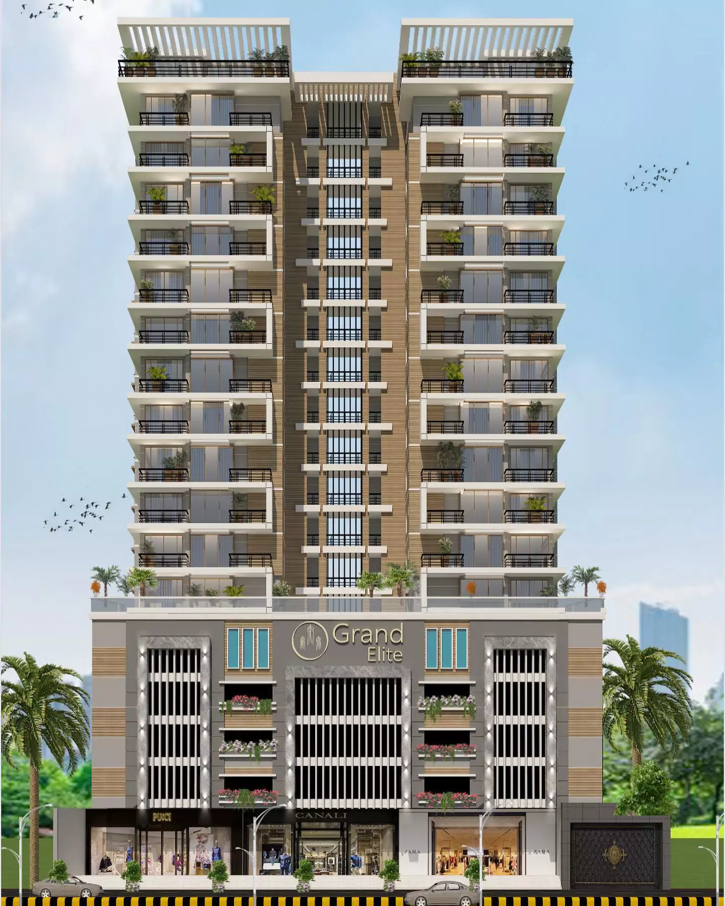 Grand Elite Luxurious 3-4 Bed Flats For Sale In Frere Town Karachi