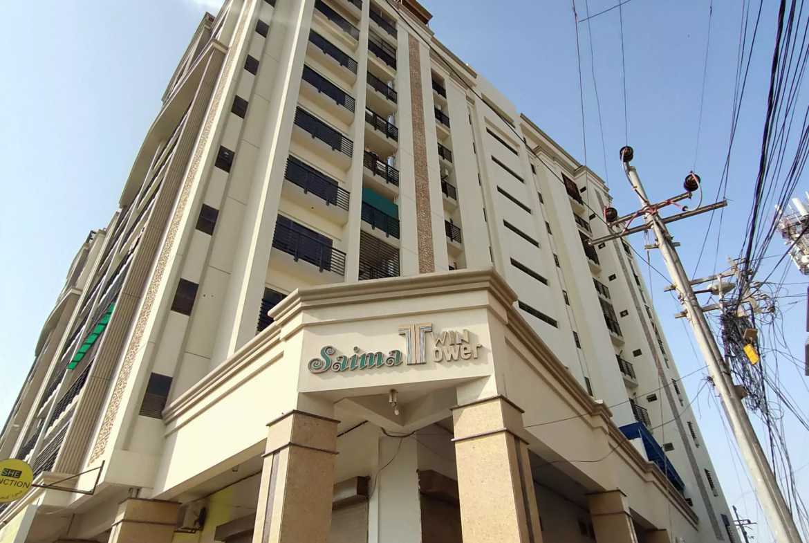 Luxurious 3-Bedroom Apartment for Rent in Saima Twin Towers, KDA Scheme 1 Karachi