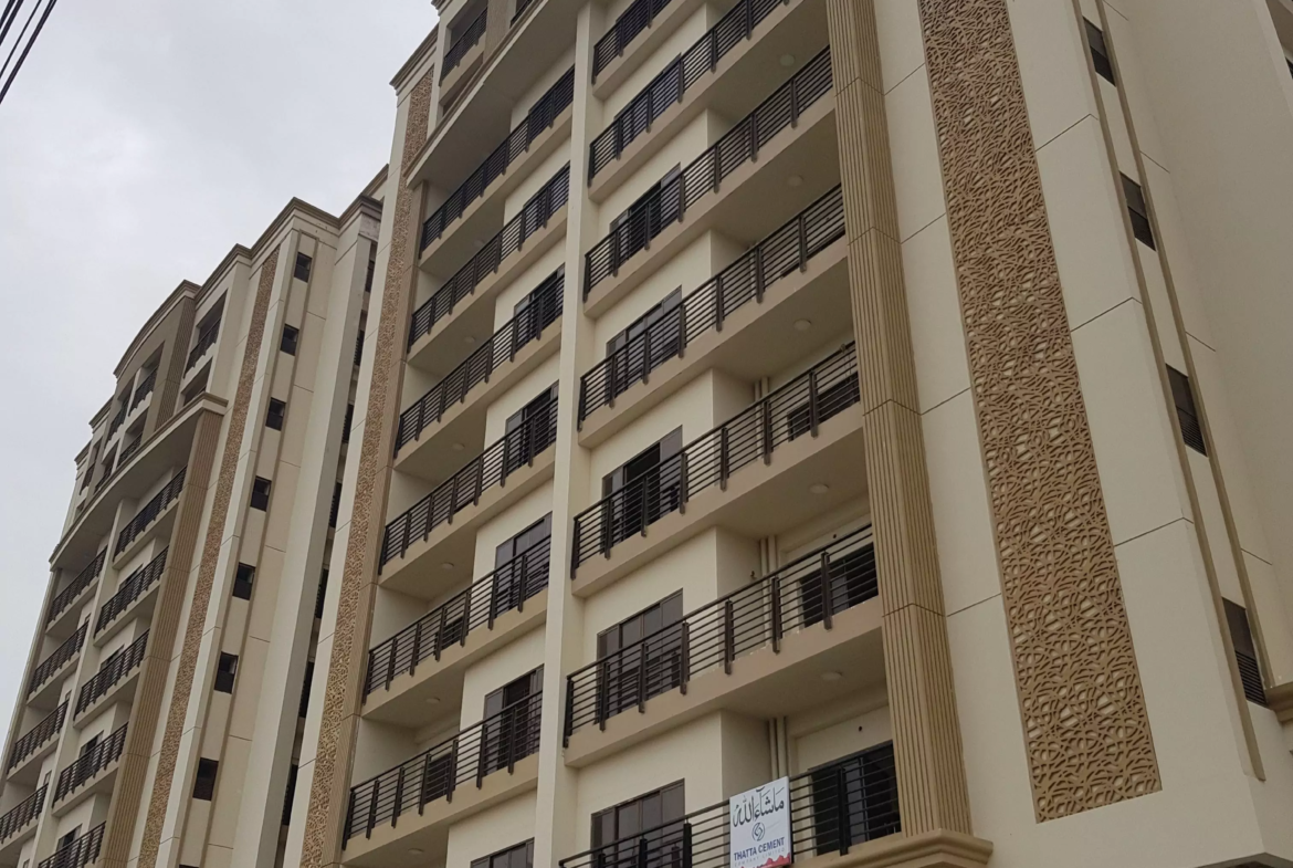 Luxurious 3-Bedroom Apartment for Rent in Saima Twin Towers, KDA Scheme 1 Karachi