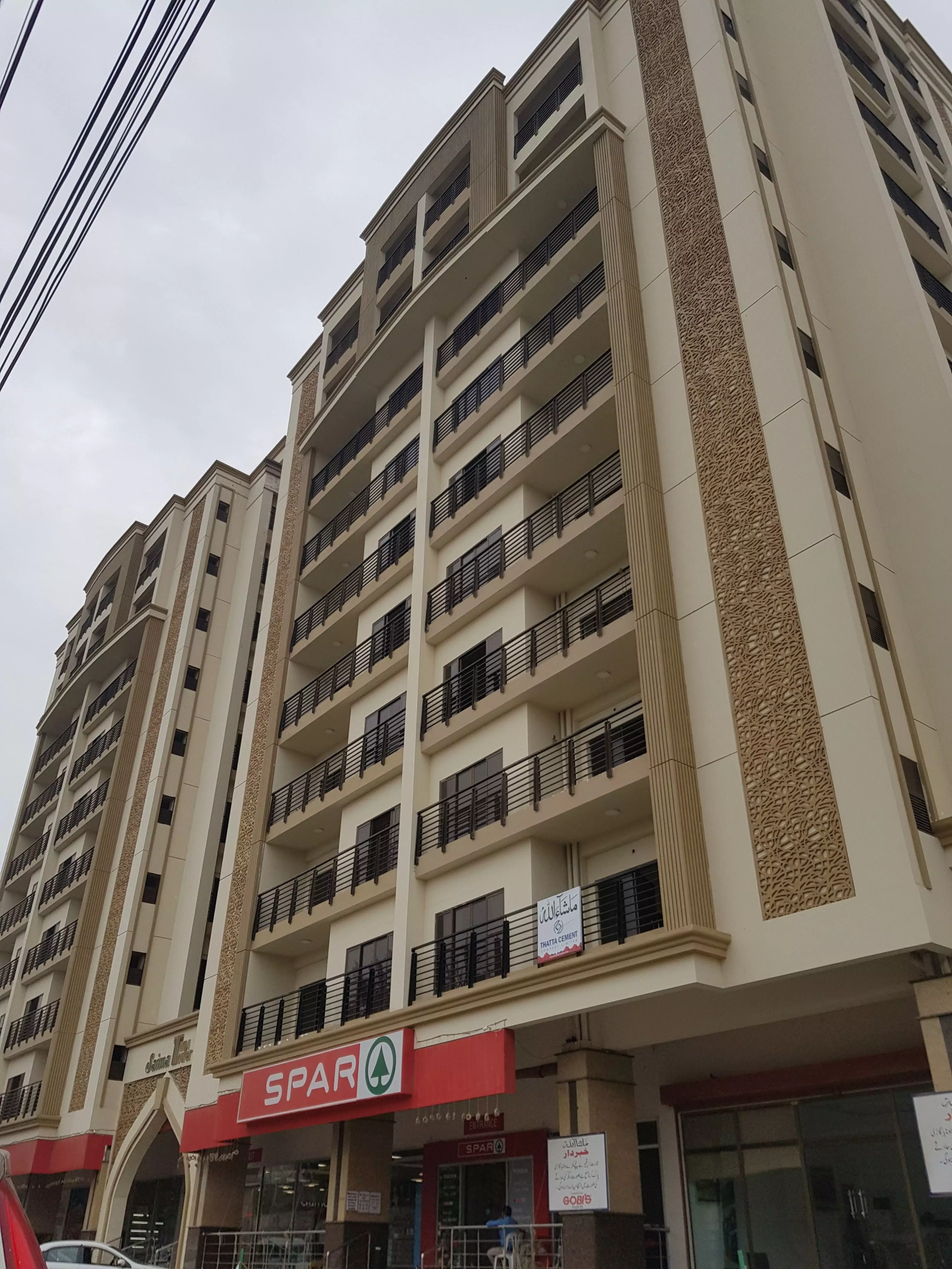 Luxurious 3-Bedroom Apartment for Rent in Saima Twin Towers, KDA Scheme 1 Karachi