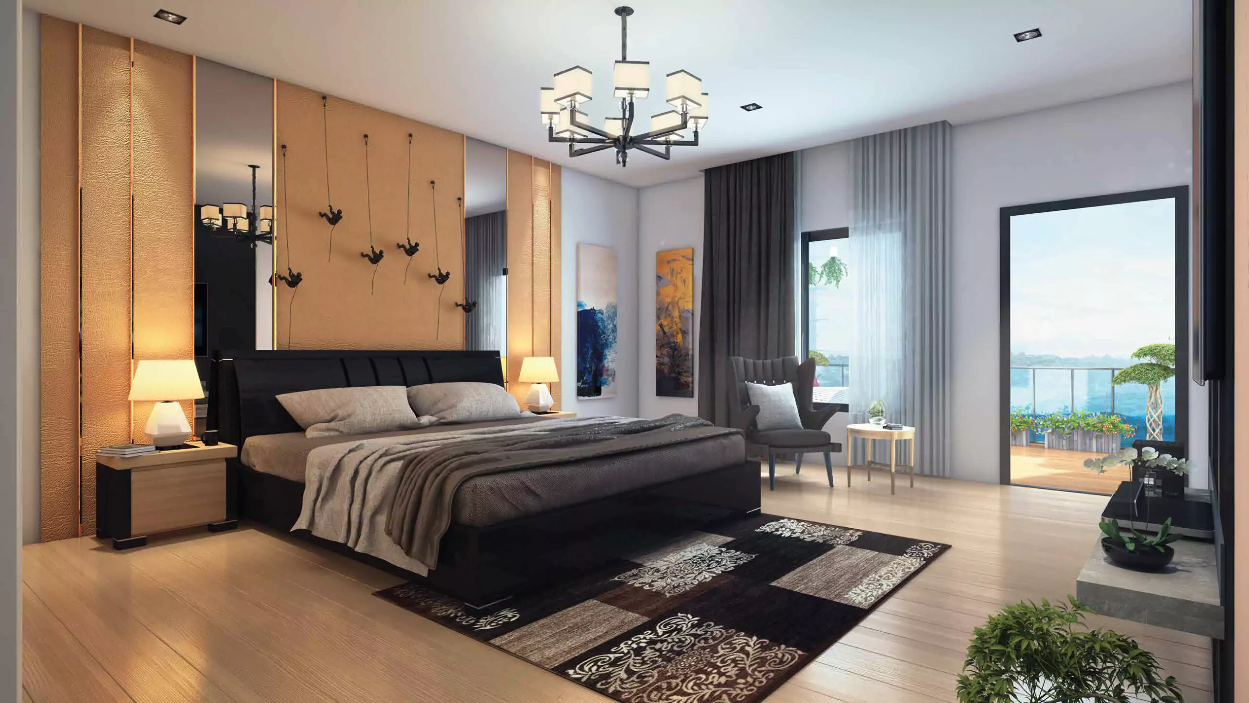 Luxurious 4-Bedroom Parsa Citi Club Apartments For Sale in Bath Island, Karachi (6)