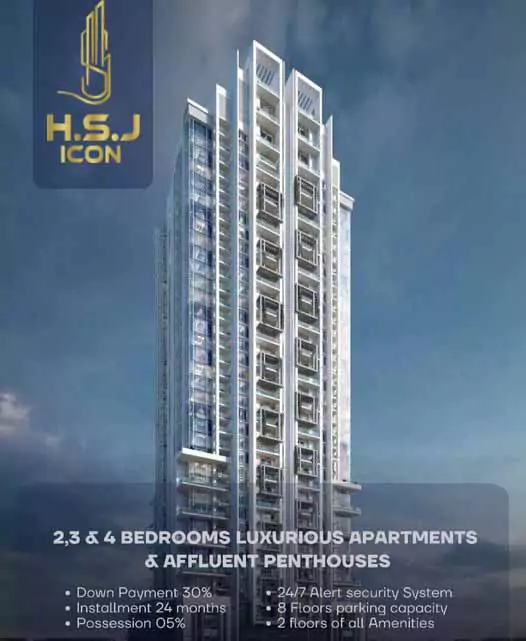 Luxury Apartments in Clifton Karachi HSJ Icon Clifton Civil Lines Karachi