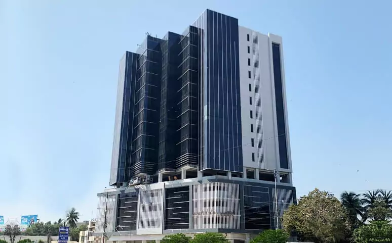 Prime Luxury Office Space for Rent in Emarah Suites at main Shahrah -e- Faisal Karachi