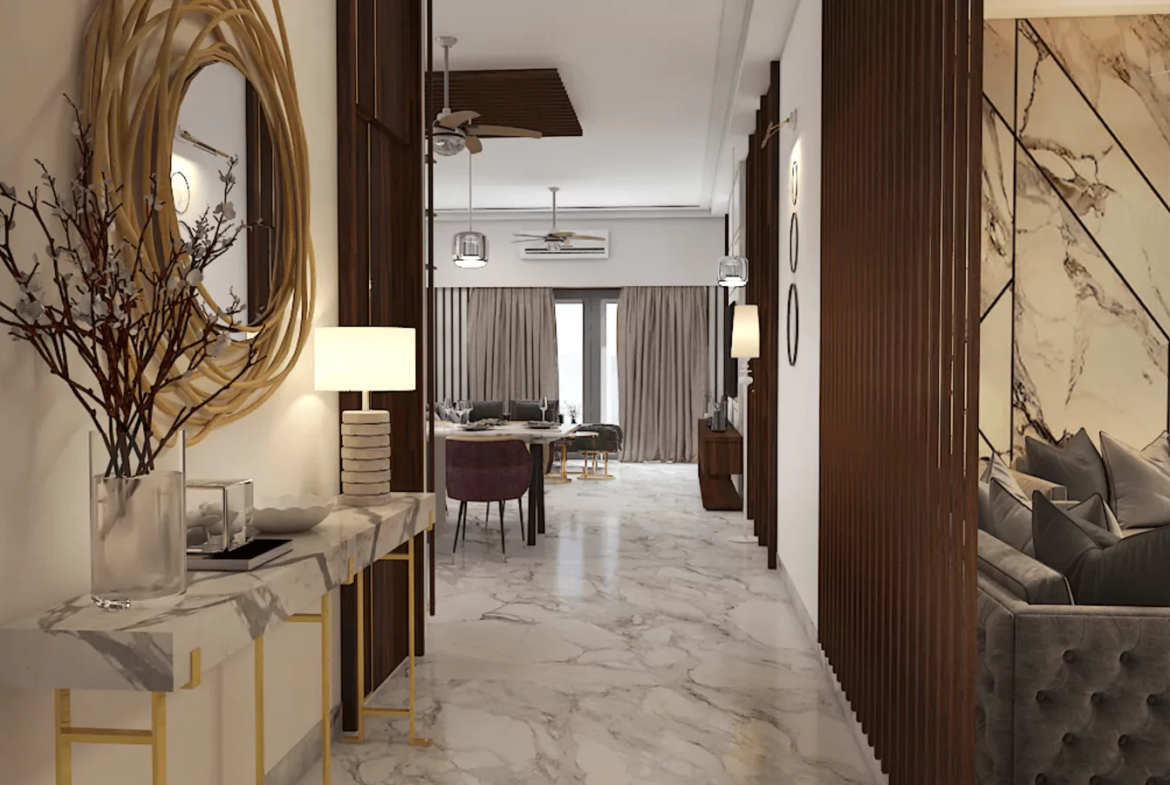 Roshan Tower Tipu Sultan Road Luxury Apartments For Sale in PECHS Karachi (1)