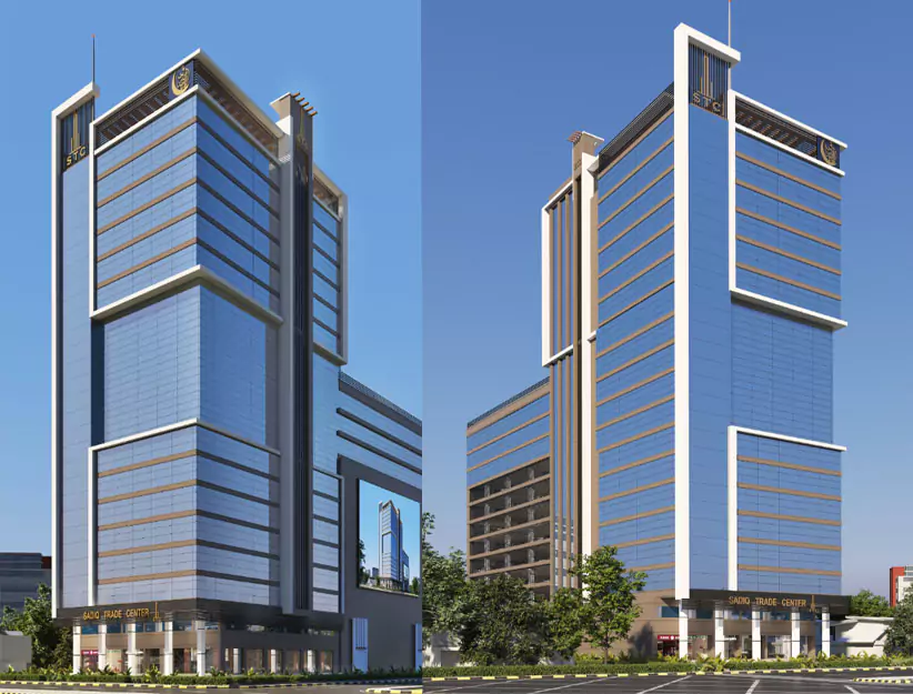 Sadiq Trade Center Premium Office Spaces For Sale in Sindhi Muslim CHS (SMCHS) Karachi