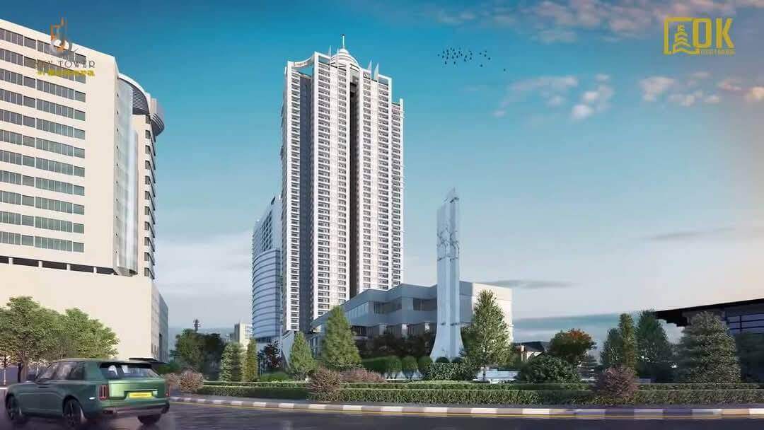 4 Bedrooms Luxury Flats with Swimming Pool For Sale In 5 Sky Tower Clifton Karachi