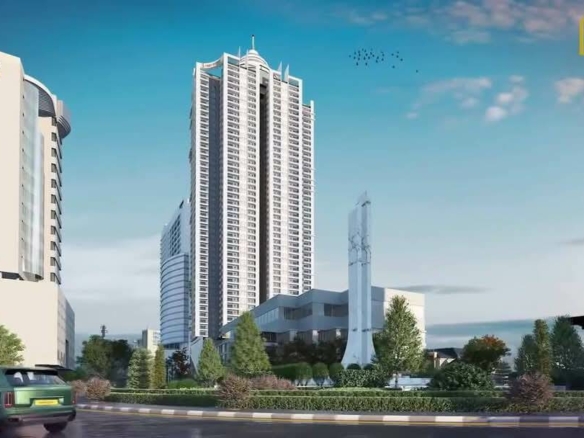 4 Bed Luxury Flat With Private Pool For Sale In 5 Sky Tower 10 Sawera 5 Sky Tower Clifton Karachi Luxury 3 &Amp; 4-Bed Apartments With Pool &Amp; 4-Year Installment Plan