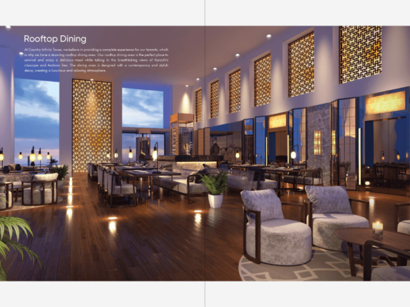 Country Infinity Tower Premium Office Spaces in Clifton, Karachi