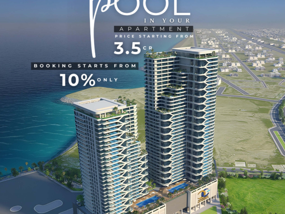 2 Bedroom Apartment For Sale With Private Plunge Pool – Goldcrest Bay Sands, Dha Phase 8, Karachi 3 Goldcrest Baysand Apartment With Private Plunge Pool For Sale In Dha