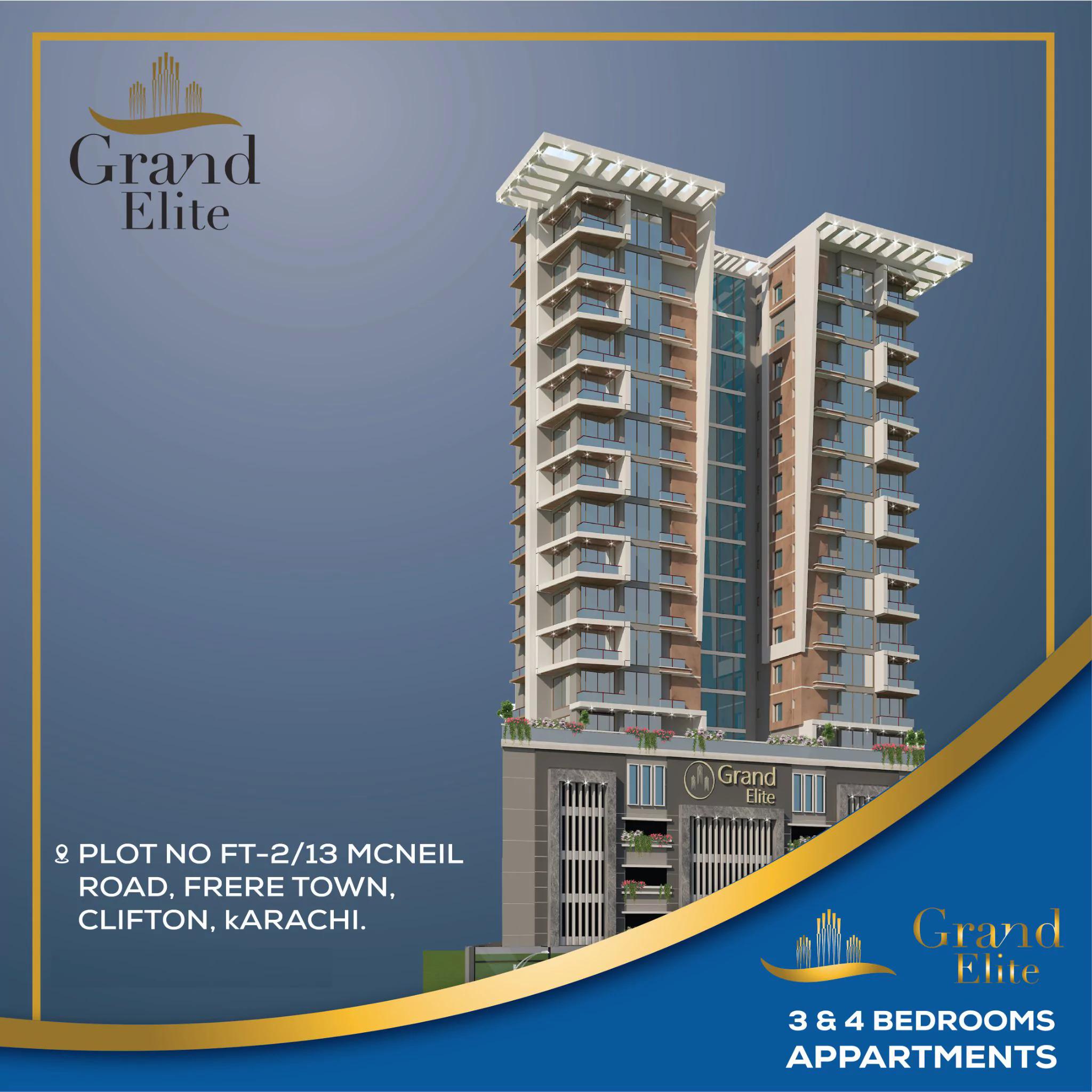 Grand Elite: Luxurious 3-4 Bed Flats For Sale In Frere Town