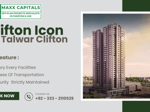 Clifton Icon – 4-Bedroom Apartment For Sale In Block 9 Clifton, Karachi 2 Clifton Icon – 4-Bedroom Apartment For Sale In Block 9 Clifton, Karachi