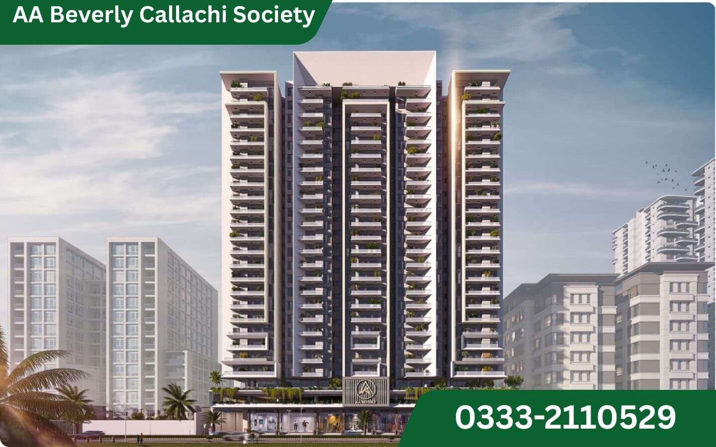 AA Beverly Callachi Society | AA Builder New Project in Callachi | MaxX Capitals