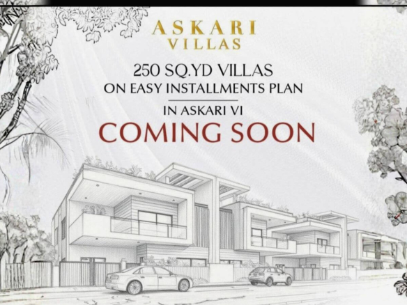 Askari 6 Karachi 250 Square Yards Villas On Booking 1