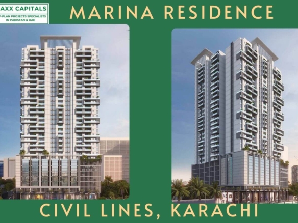 Marina Residency Civil Lines 3 4 Bed Apartments Near Karachi Club 1