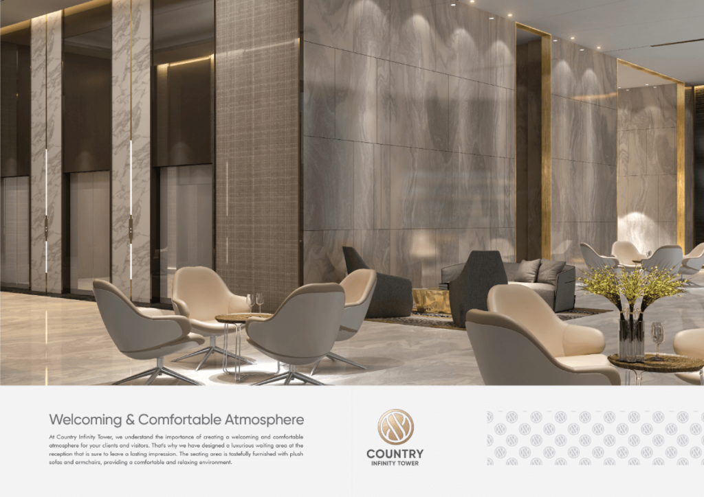 Comfortable atmosphere in Country Infinity Tower