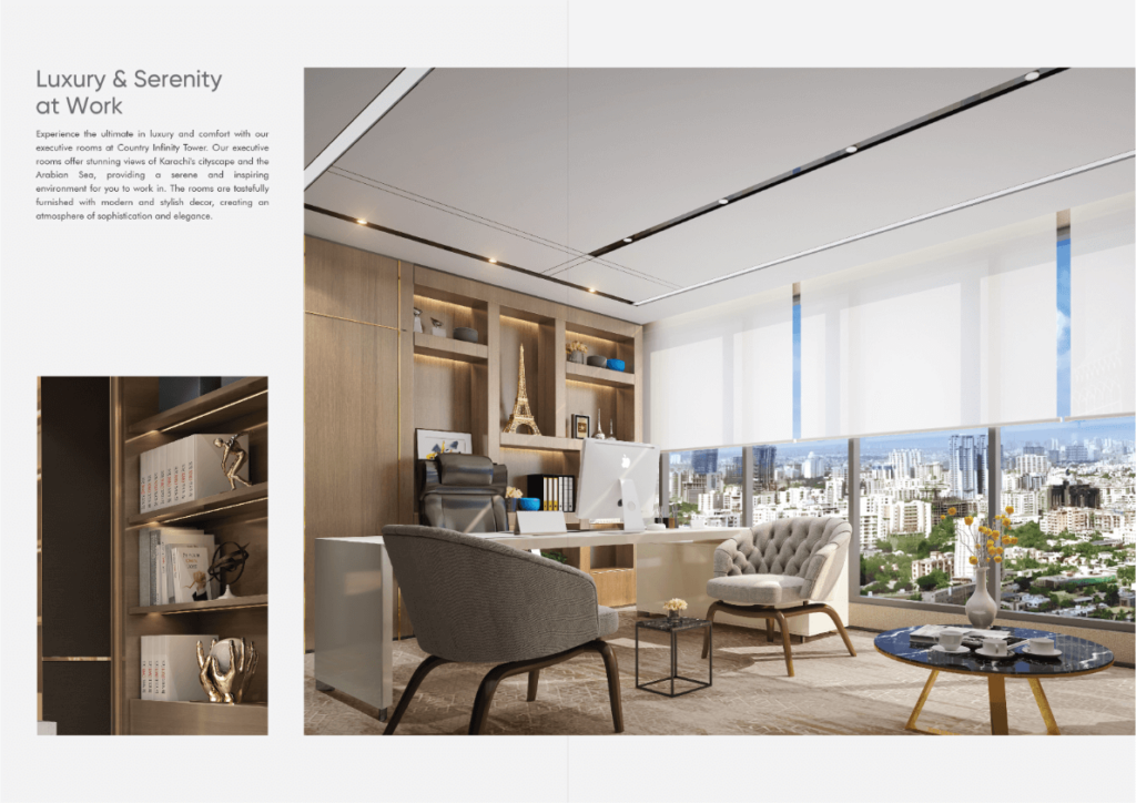 Luxury & Serenity in Country Infinity Tower