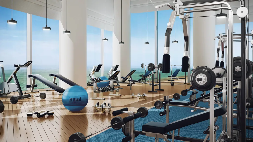 Gym space country finance tower