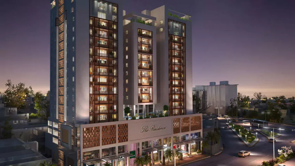 The Residence Tower, 3 Bedroom Apartment For Sale, Apartment For Sale In Khaliq uz zaman road, Apartment For Sale In Clifton Block 8, Flat For Sale In Clifton