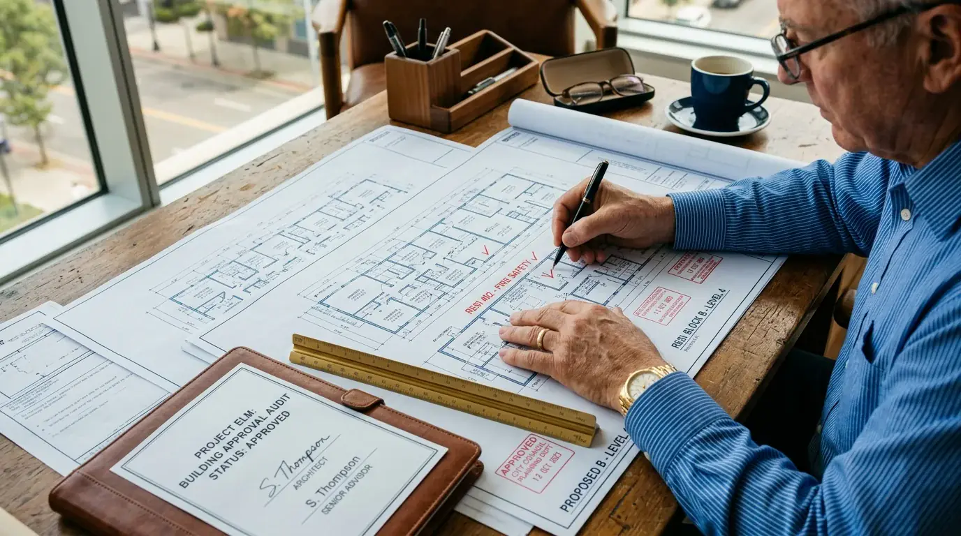 Sbca Property Title Verification And Noc Check In Karachi: A Step-By-Step Process Guide For Buyers And Investors 4 Sbca Sanctioned Building Plan Blueprint And Certified Copy Verification Civic Centre Karachi