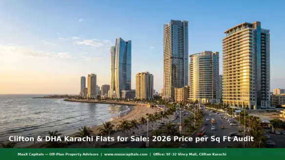 Clifton And Dha Karachi Flats For Sale 2026 Price Per Sq Ft Audit Maxx Capitals