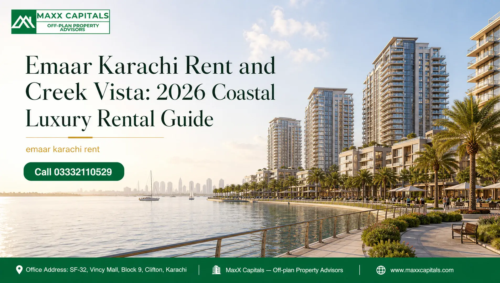Emaar Karachi Rent | Maxx Capitals