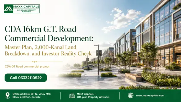 Cda Gt Road Commercial Project | Maxx Capitals