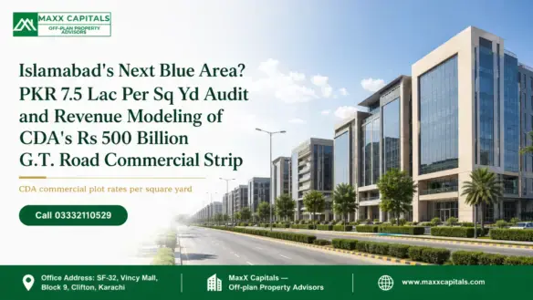 Cda Commercial Plot Rates Per Square Yard | Maxx Capitals