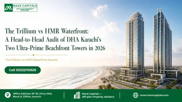 The Trillium Vs Hmr Waterfront Karachi | Maxx Capitals
