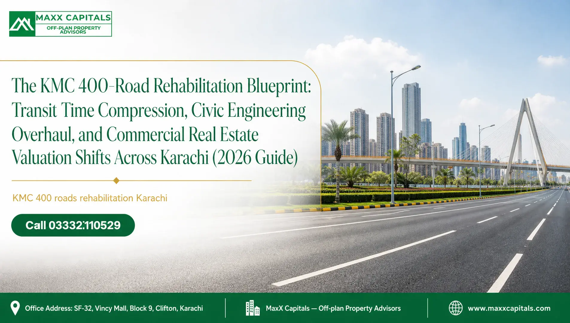 Kmc 400 Roads Rehabilitation Karachi | Maxx Capitals