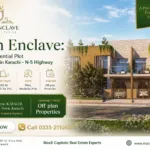 Post 20001 Titan Enclave 120 Yd Residential Plot New Booking In Karachi N 5 Highway