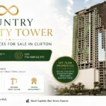 Maxx Capitals Office For Sale In Clifton, Country Infinity Tower High-Rise Under Construction