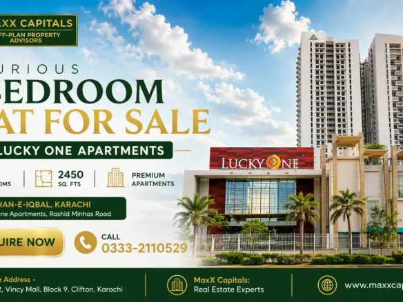 Luxurious 3-Bedroom Flat For Sale In Lucky One Apartments