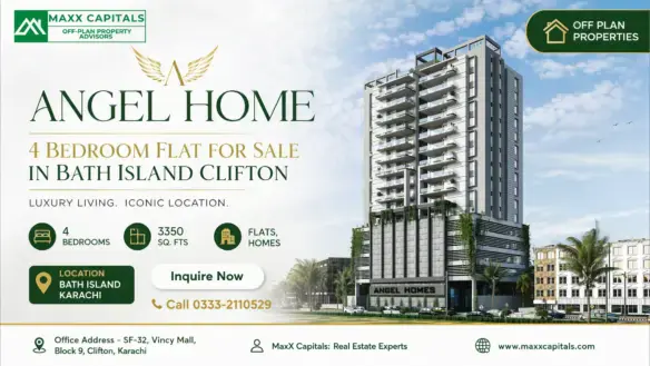 Angel Homes High-Rise Facade With Balconies And Podium In Bath Island Clifton