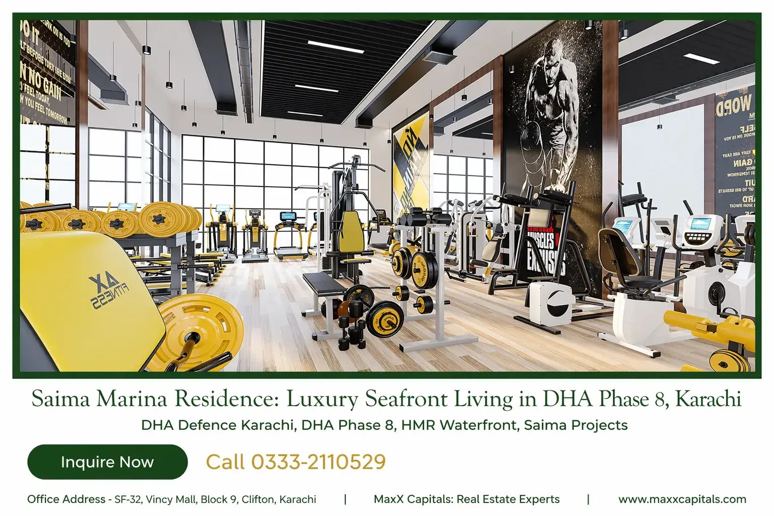 Saima Marina Residence DHA Phase 8 – Maxx Capitals (6) Saima Marina Residence: Luxury Seafront Living in DHA Phase 8, Karachi