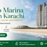Metro Marina Clifton Karachi Luxury Sea-Facing Apartments In Block 2 Clifton With High-Rise Towers By Metro Group Karachi.