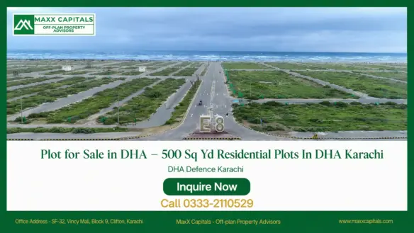 Plot For Sale In Dha Phase 8 – 500 Sq Yd Beach Street 19