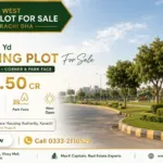 Maxx Capitals Dha Phase 8 Zone B Corner Park-Face Open Plot Ad In Karachi
