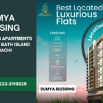 Maxx Capitals Sumya Blessing Bath Island Karachi 3-Bedroom Luxury Flat Tower With Amenities Graphic
