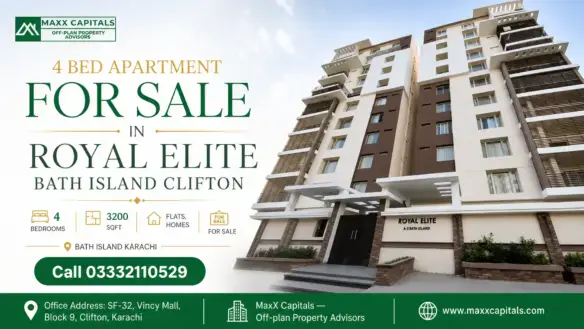 4 Bed Apartment For Sale In Royal Elite Bath Island Clifton