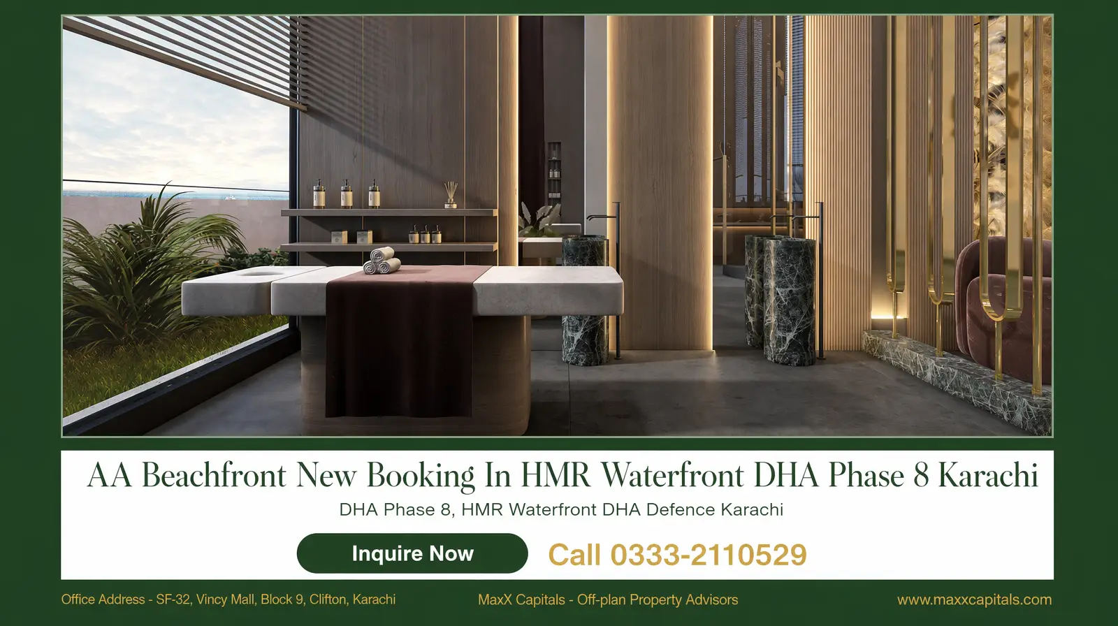 2 Bed Apartment Booking in AA Beachfront DHA Phase 8 Karachi – Pre-Launch Offer (10) 2 Bed Apartment Booking in AA Beachfront DHA Karachi – Pre-Launch Offer