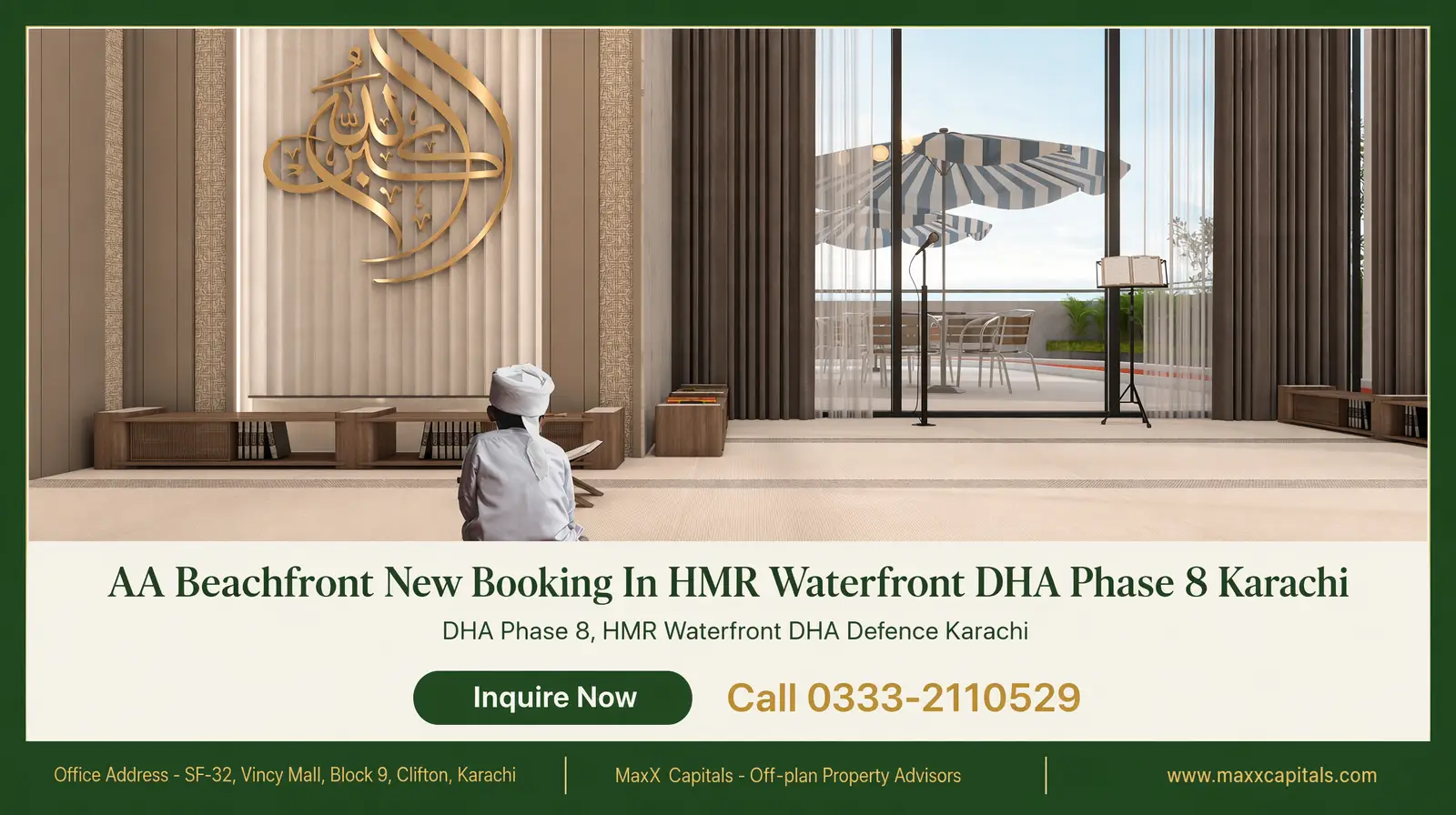 2 Bed Apartment Booking in AA Beachfront DHA Phase 8 Karachi – Pre-Launch Offer (13) 2 Bed Apartment Booking in AA Beachfront DHA Karachi – Pre-Launch Offer