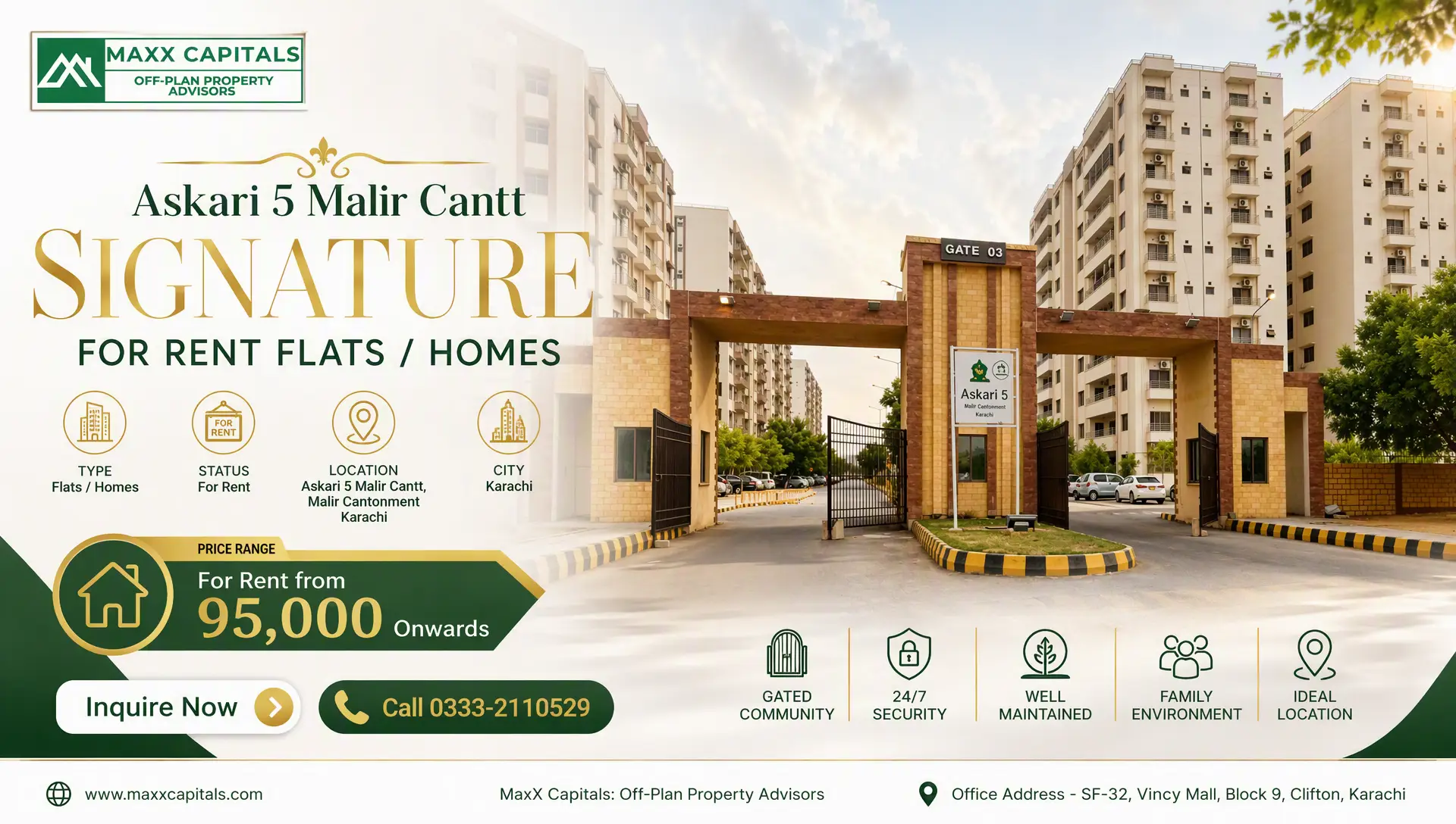 Askari 5 Malir Cantt location image