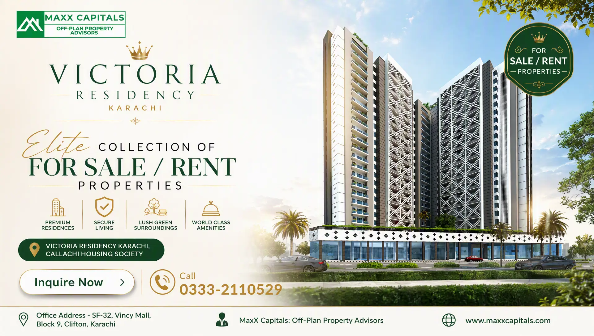 Victoria Residency Karachi location image