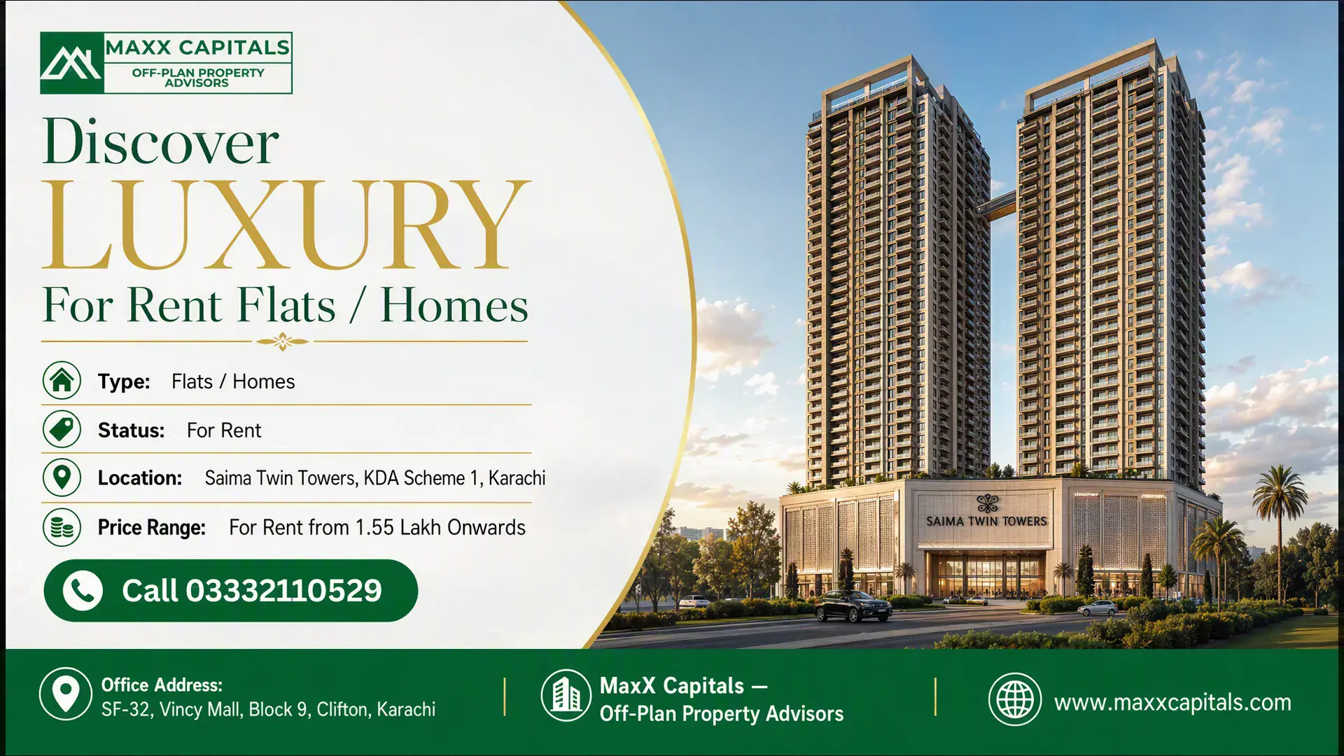 Saima Twin Towers location image